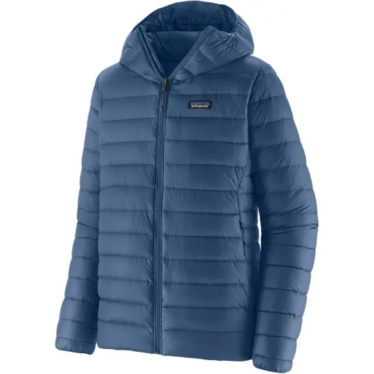Patagonia Quilted Hooded Down Jacket