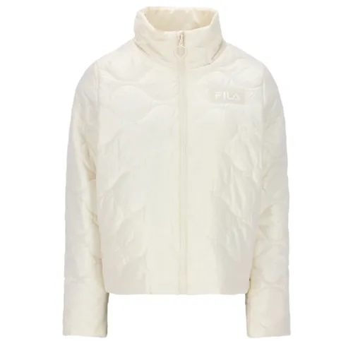 FILA Jackets Women's White Stand Collar Moderate Other