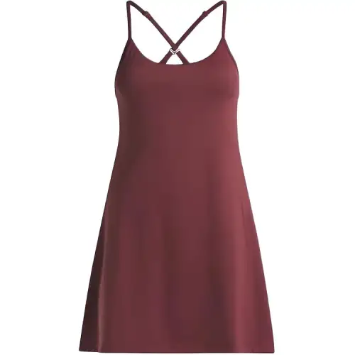 Reebok Lu Slip Dress Women's Dark Red