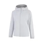 Li Ning Trench Coats Women's Calm Gray Hooded Moderate