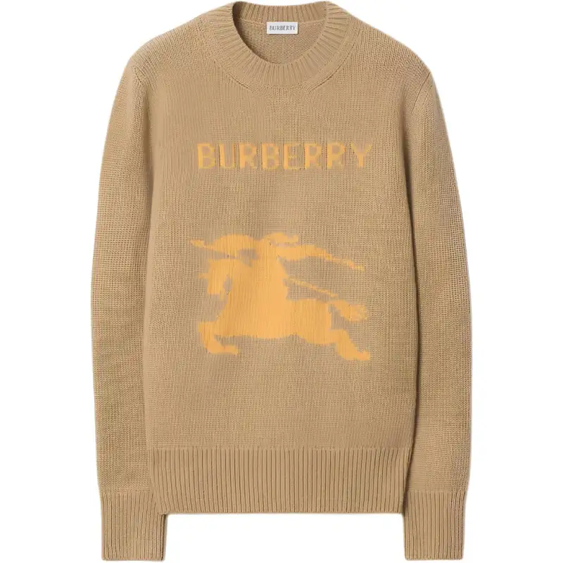 Burberry Logo Detailed Knitted Jumper