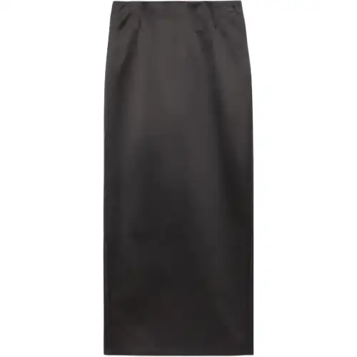 GUCCI Back Slit Midi Skirt