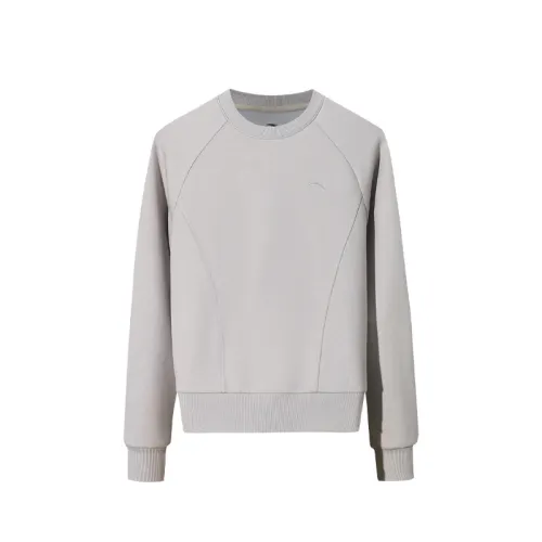 Anta Fall Sweatshirt Women's Galaxy Gray
