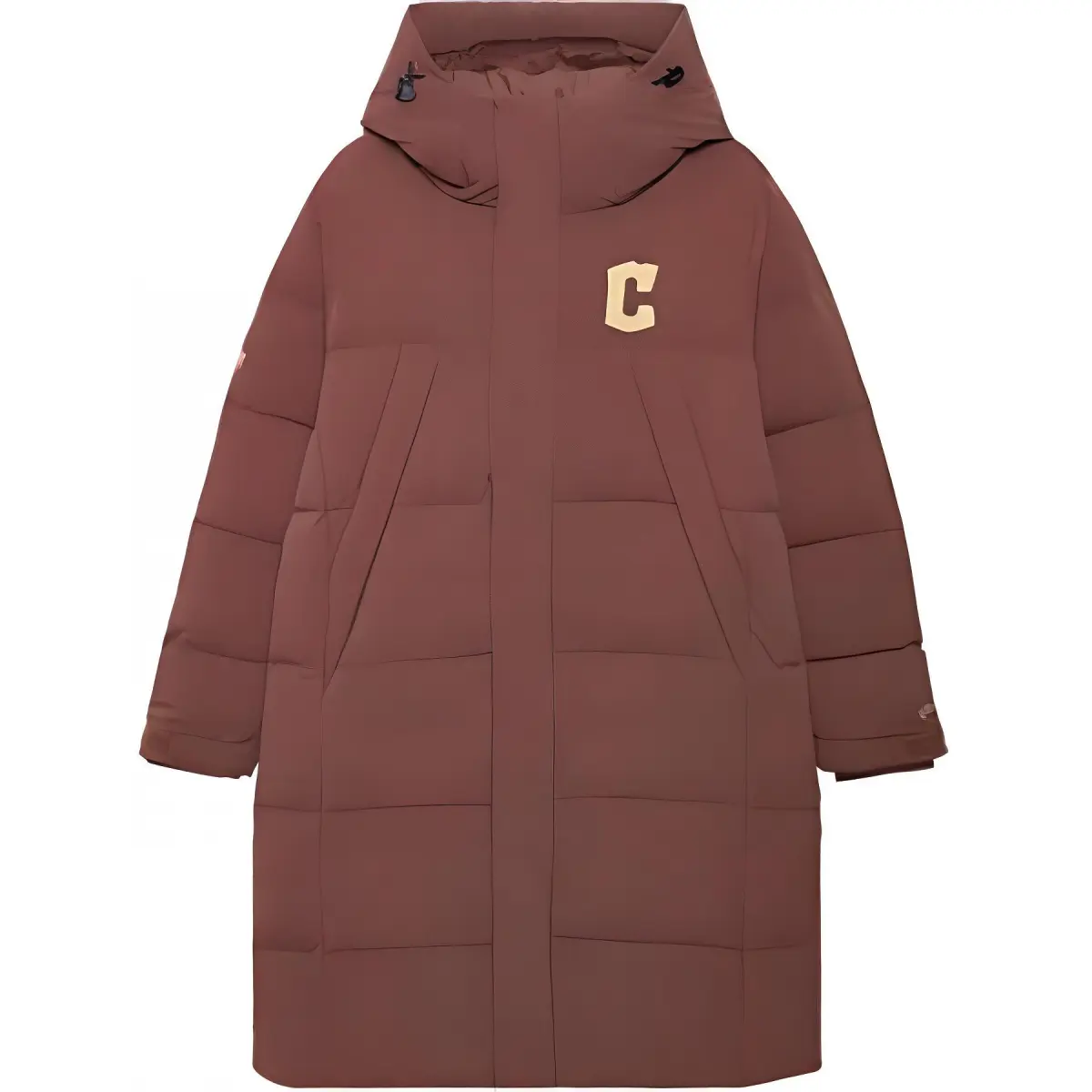 New Era FW24 Down Jacket Unisex Brown