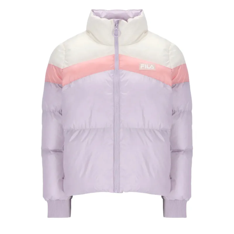 FILA Jackets Women's Purple Stand Collar Thickened Other
