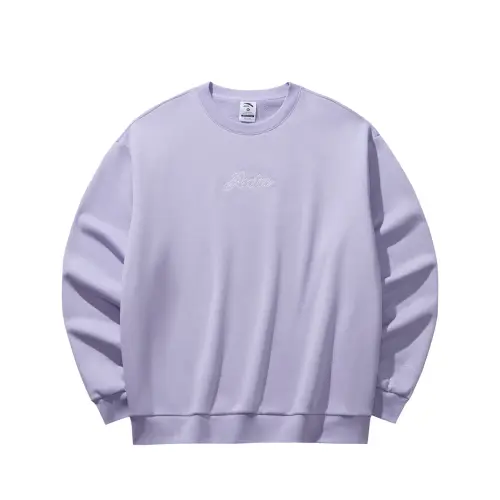 Anta Sweatshirt Unisex Dusty Light Purple