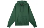 Jordan logo-detail zip-up hoodie