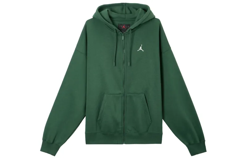 Jordan logo-detail zip-up hoodie