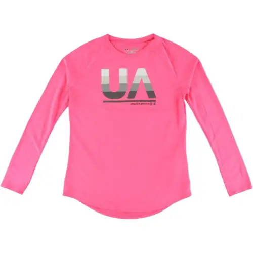 Under Armour T Shirts Women's Pink Crew Neck