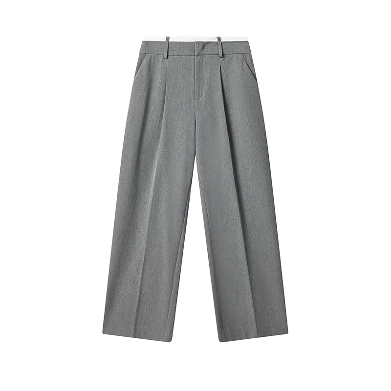 FILA Emerald Casual Pants Women's Dense Smoke Flower Gray