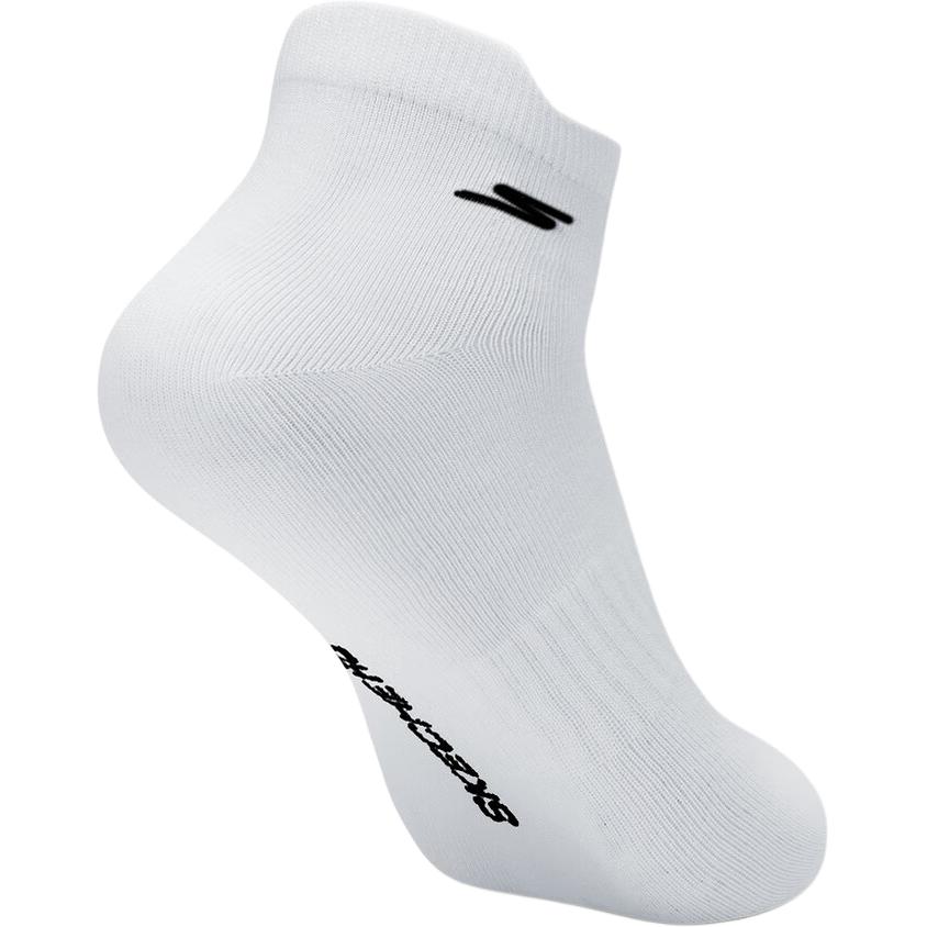 Skechers Wilderness Outdoor Collection Comfortable Sports Collection Ankle Socks Women’s 2 Pack White/Glacier Gray 05U9