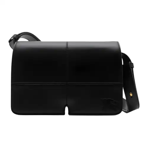 Burberry Calfskin Shoulder Bag, Crossbody Bag Women's Black