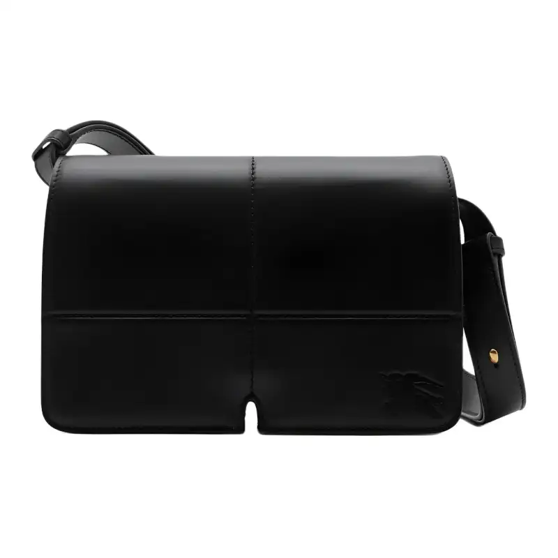 Burberry Calfskin Shoulder Bag, Crossbody Bag Women's Black