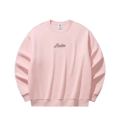 Anta Sweatshirt Unisex Apricot Blossom Pink