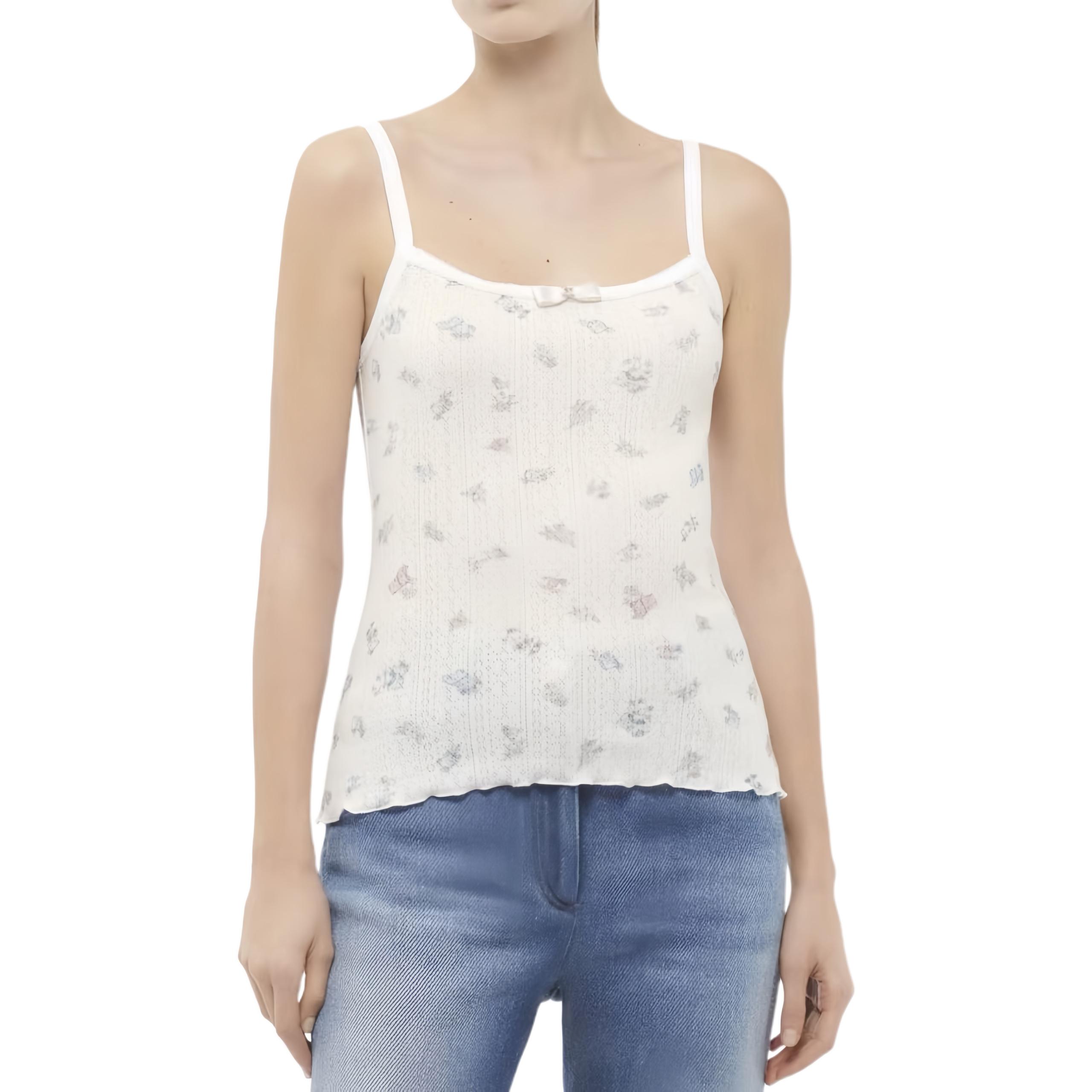CHANEL Camisoles Women's White Moderate Other