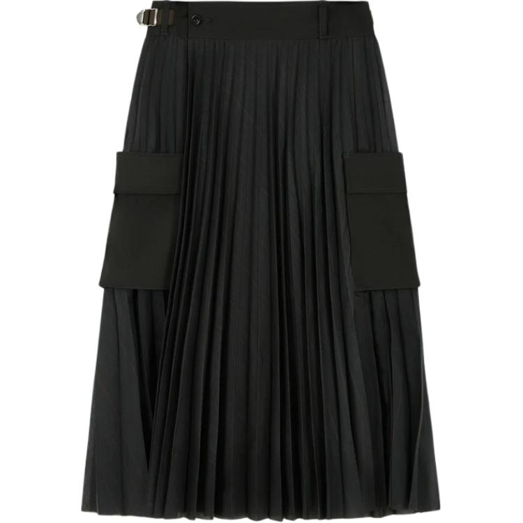 Женская юбка Sacai (серая)