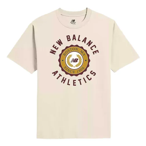New Balance 1906 T Shirts Men's White Crew Neck Moderate