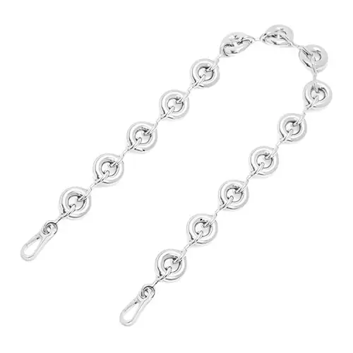 LOEWE Metal Bag Straps Women's Silver