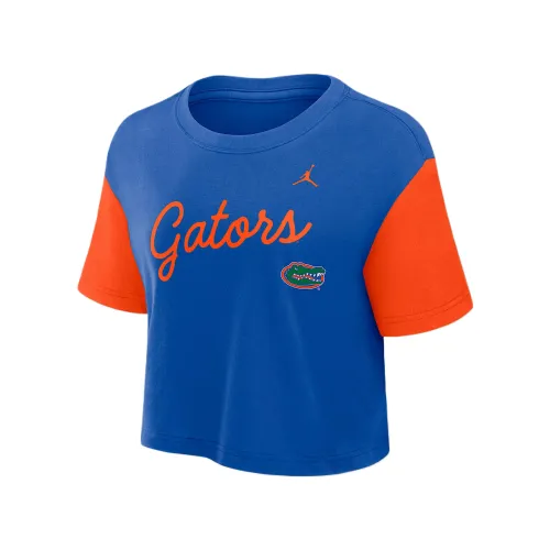 Jordan Florida Script Women's Jordan Brand Dri-FIT College Cropped T-Shirt