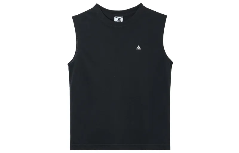 Nike ACG Tank Tops Women's Black Crew Neck Moderate Other