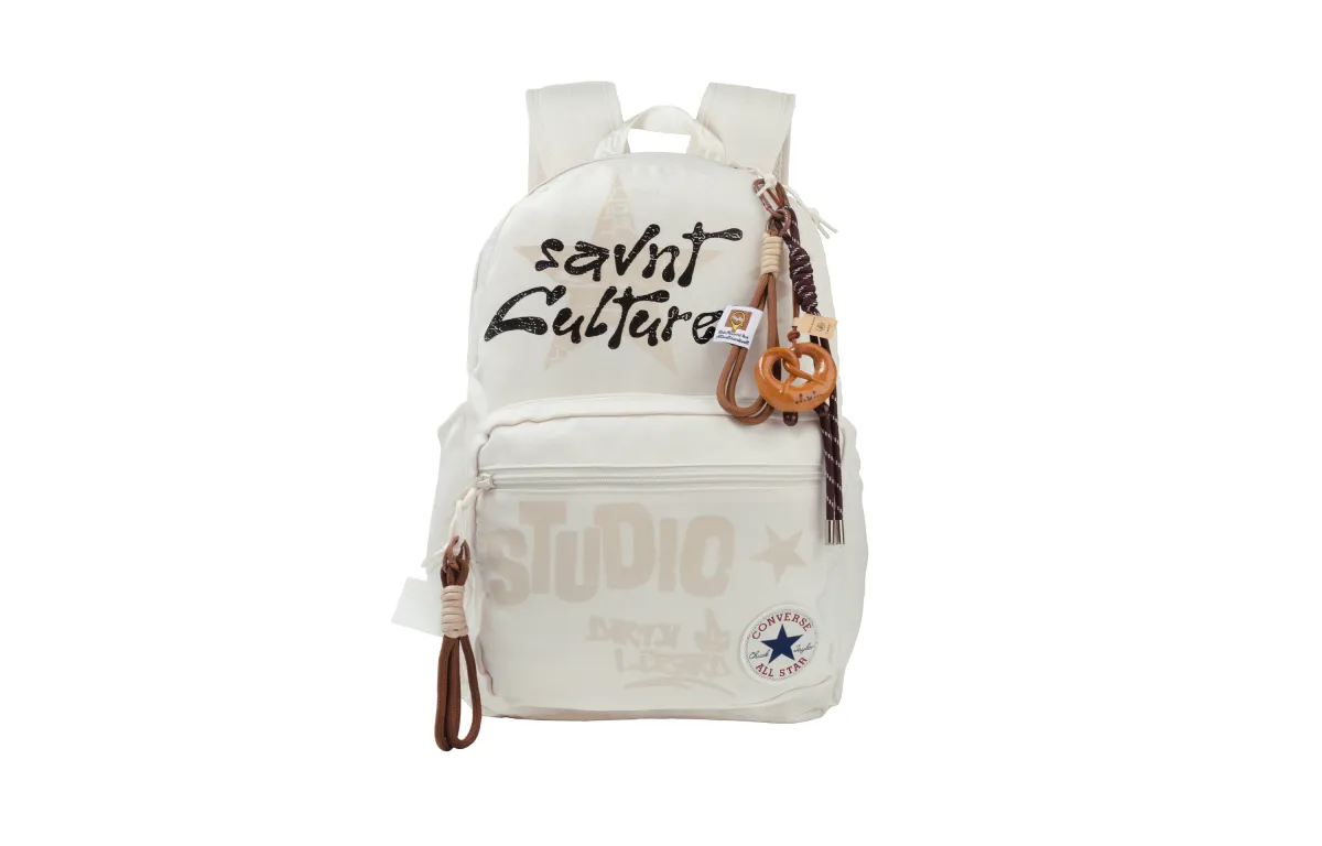 Converse Polyester Star Wander Backpack Unisex Feather White