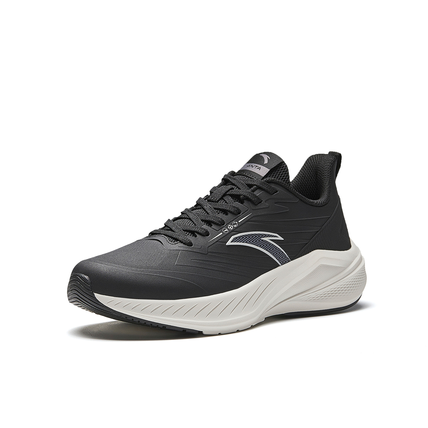 Anta Yunju Running Shoes Women’s Basic Black Ivory White