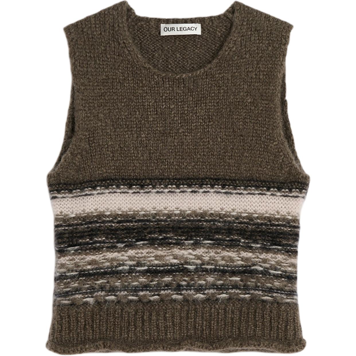 Мужской жилет Our Legacy Knit Vest (бежевый)
