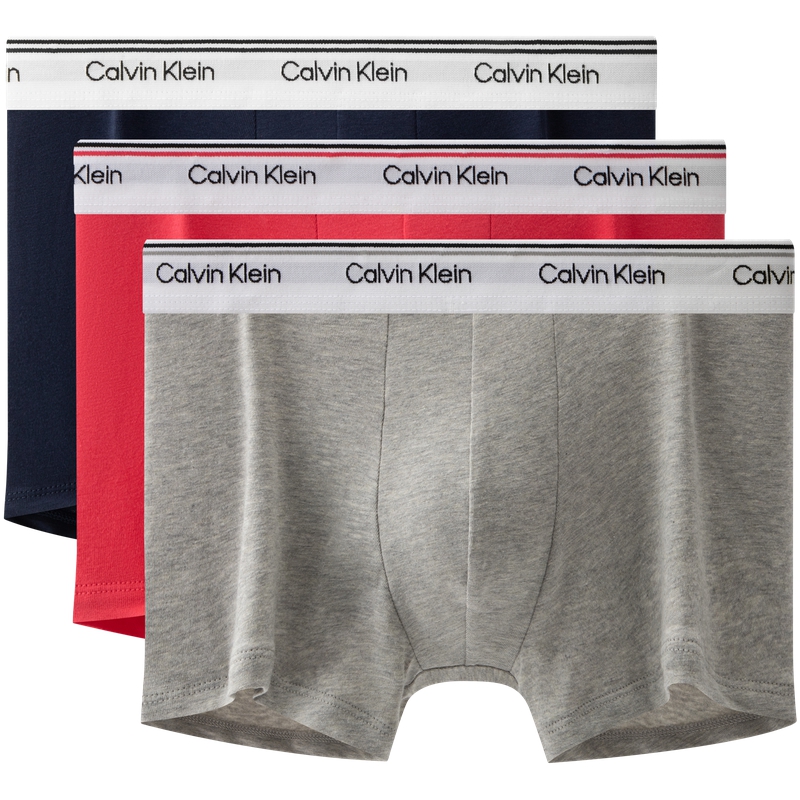 Мужские трусы CALVIN KLEIN Cooling Boxers 3-pack (разноцветные)