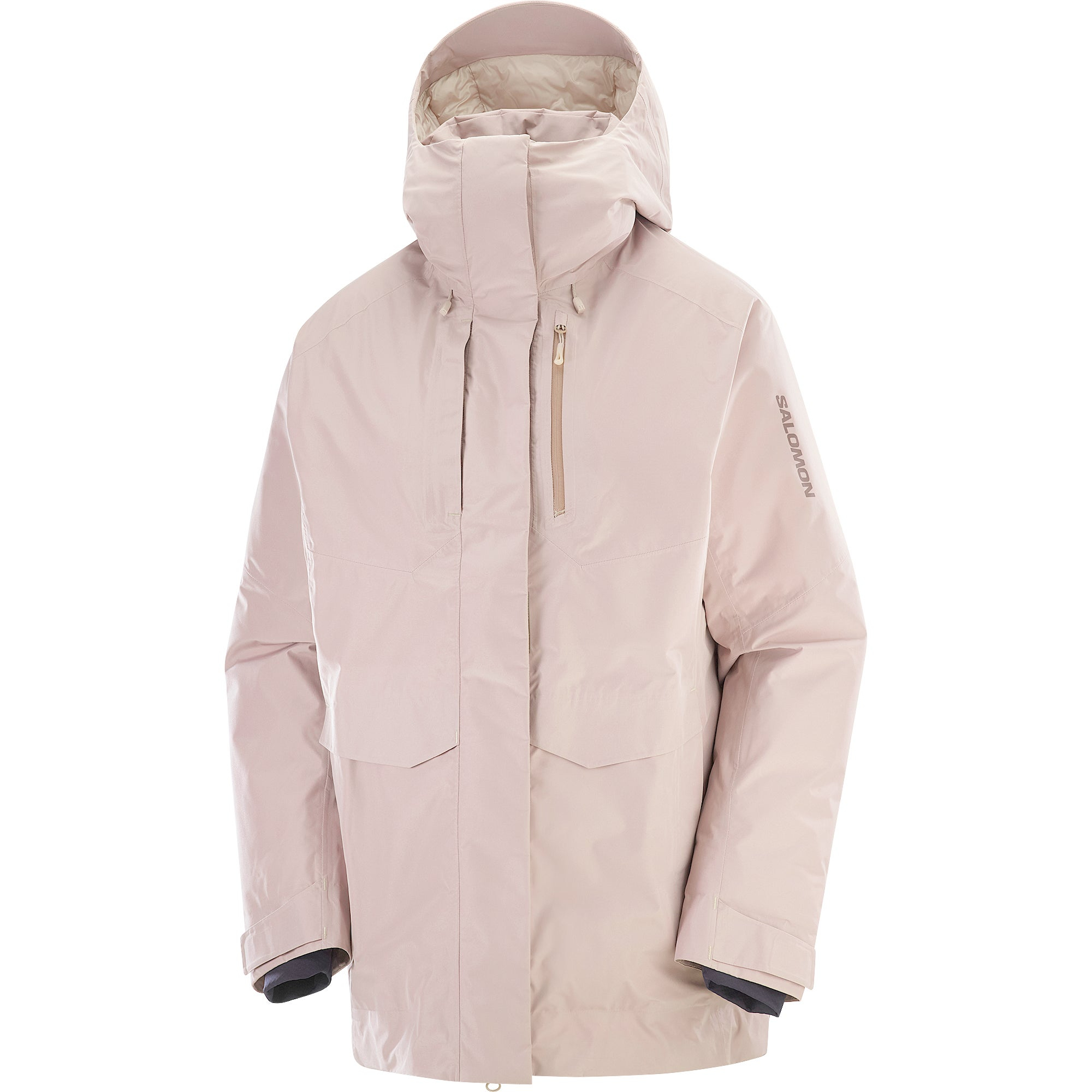 Женские куртка Salomon SALOMON PATROLLER GORE-TEX DOWN700 (синий)