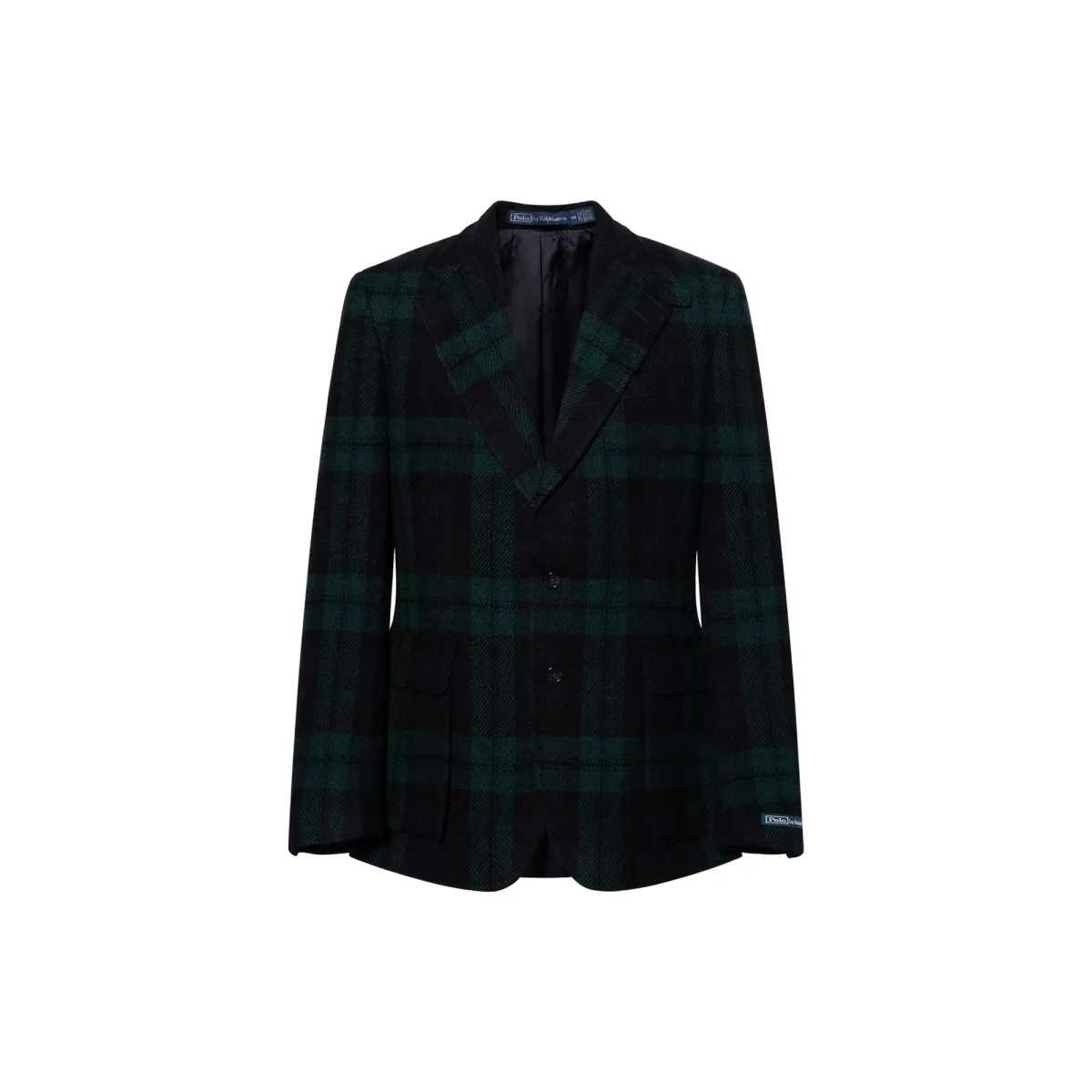Polo Ralph Lauren Checked Wool Single-breasted Blazer