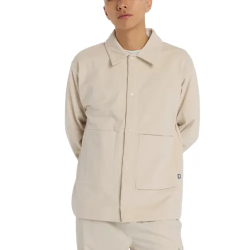 New Balance Long-Sleeved Straight-Hem Shirt