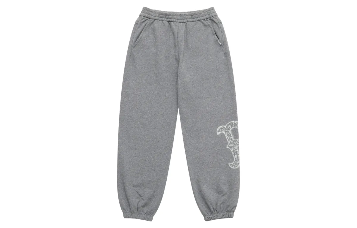 MLB Boston Red Sox Basic Collection 25FW Knitted Sweatpants Unisex