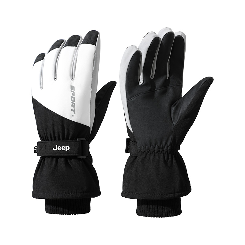 Мужские перчатки Jeep Winter Sports Gloves (черные)