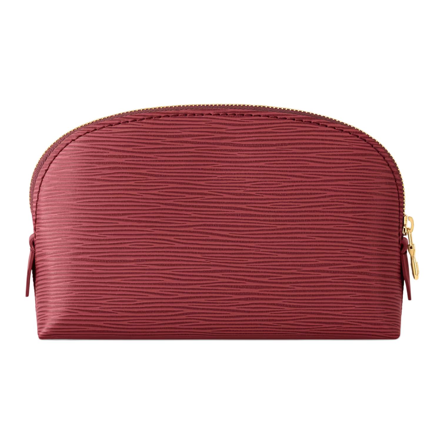 Женская сумка Louis Vuitton (бордовая) — фото 3