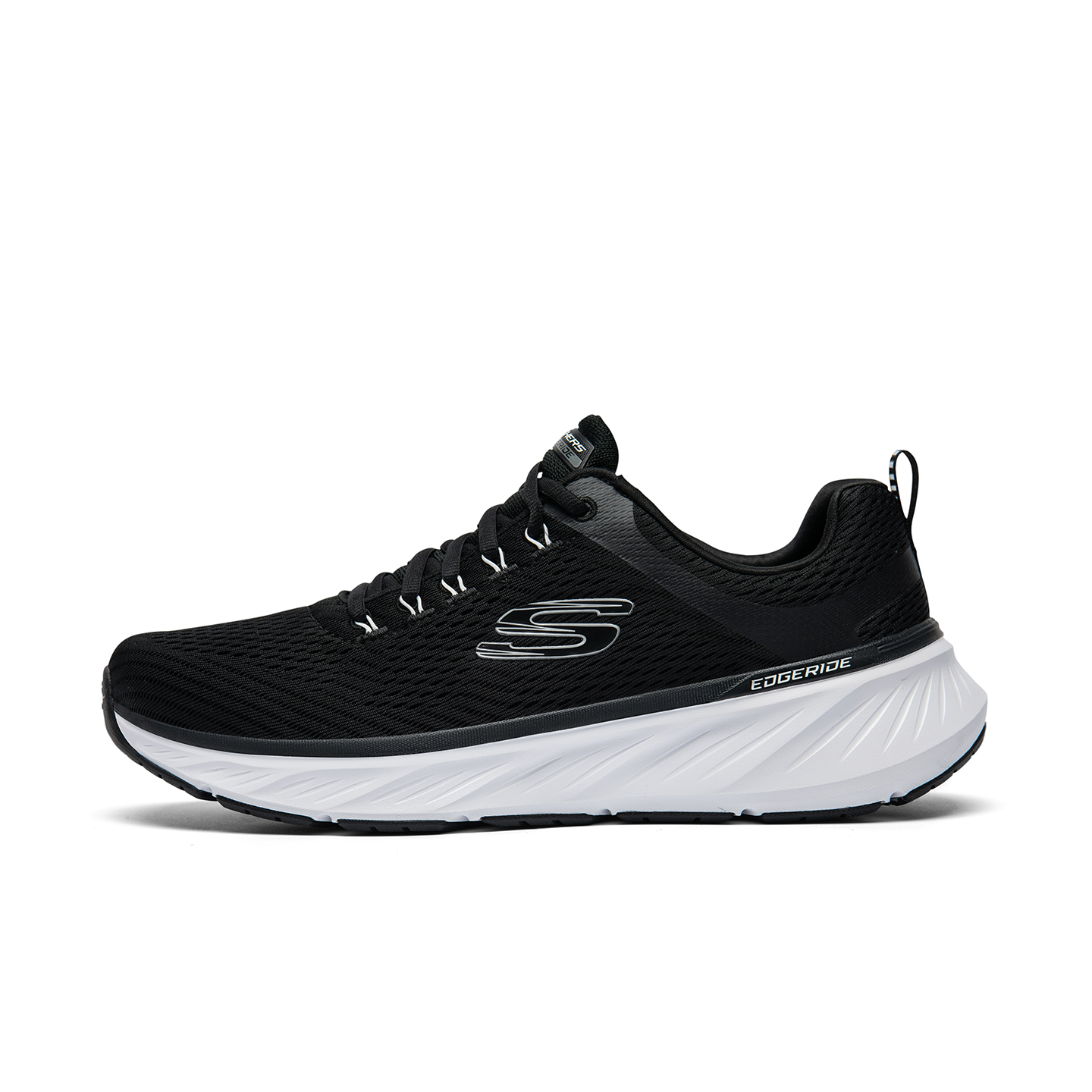 Мужские кроссовки Skechers Skechers Edgeride (черно-белые)
