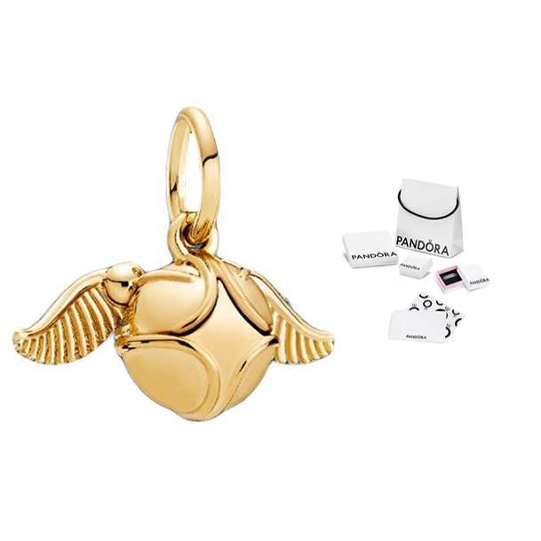 Подвеска Pandora Harry Potter Golden Snitch (золотая)