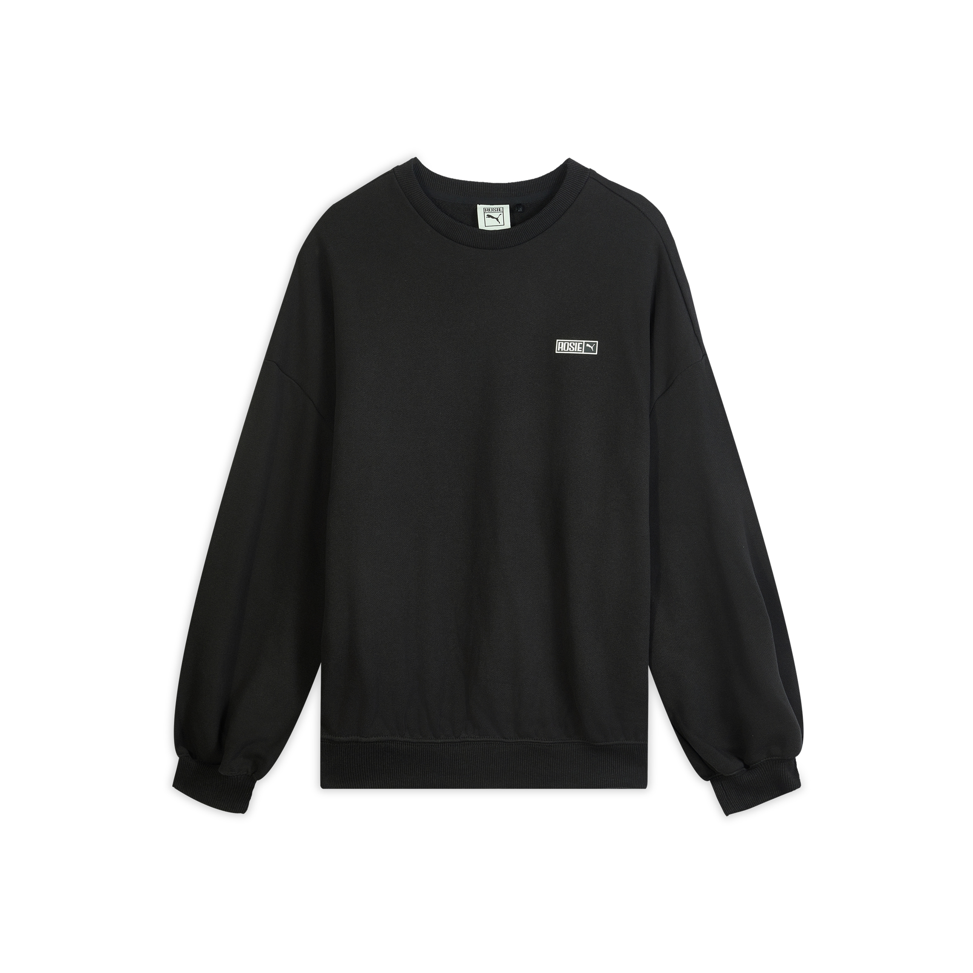 Женское худи PUMA x ROSÉ Crewneck (черное)