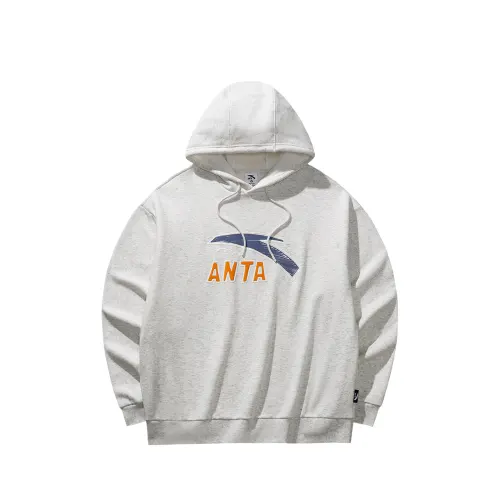 ANTA Sweatshirts Unisex CD12 Gray Heather Gray 1 Hooded Moderate