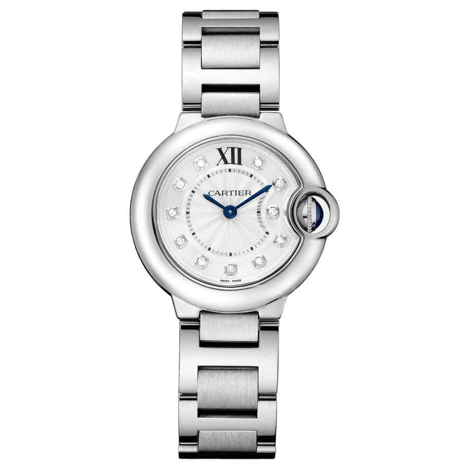 Женские часы Cartier (серебряные)