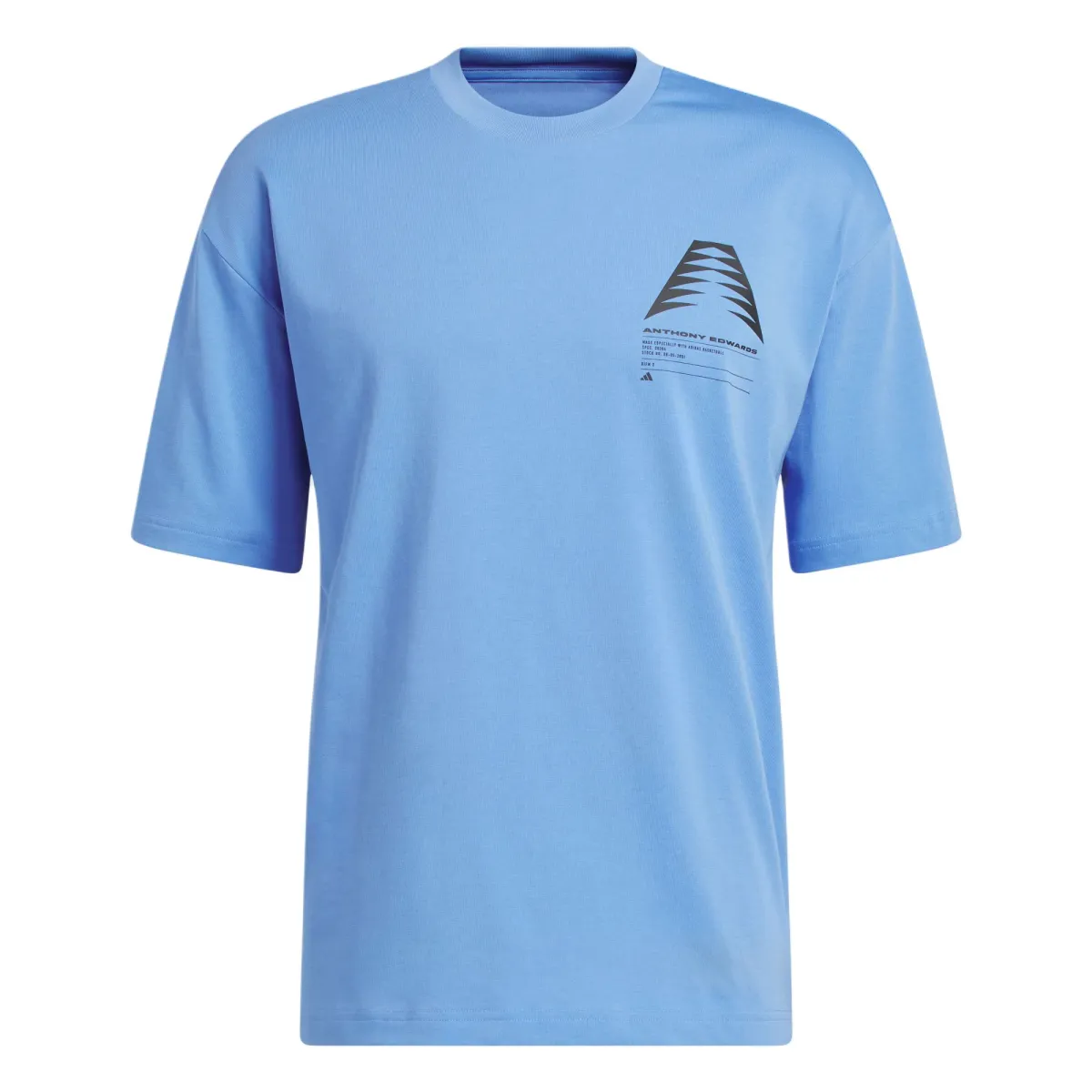 Adidas x ANTHONY EDWARDS GFX SCHEMATIC T Shirt Men's