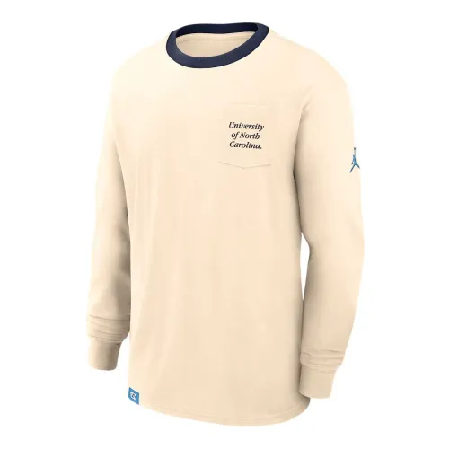 Jordan North Carolina Athletic Prep Max90 Pocket Logo Men's Jordan Brand College Long-Sleeve T-Shirt