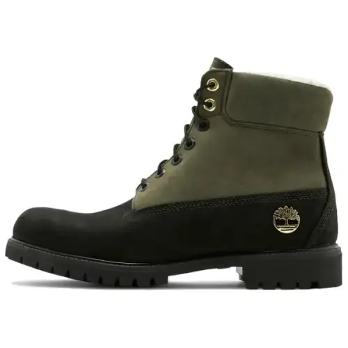 Timberland 6 Inch Fleece Lined Waterproof Boot 'Black Grape Leaf'