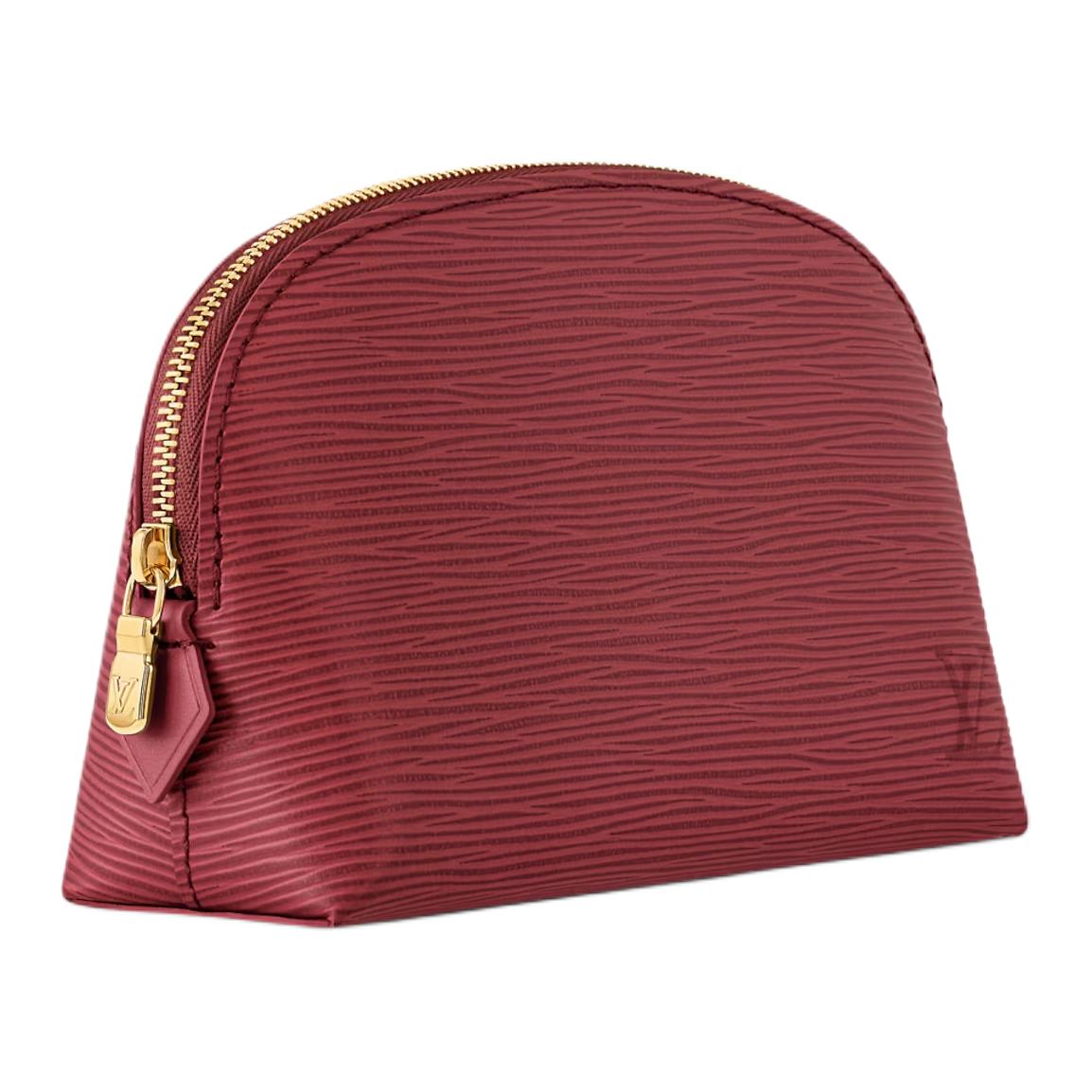 Женская сумка Louis Vuitton (бордовая) — фото 2