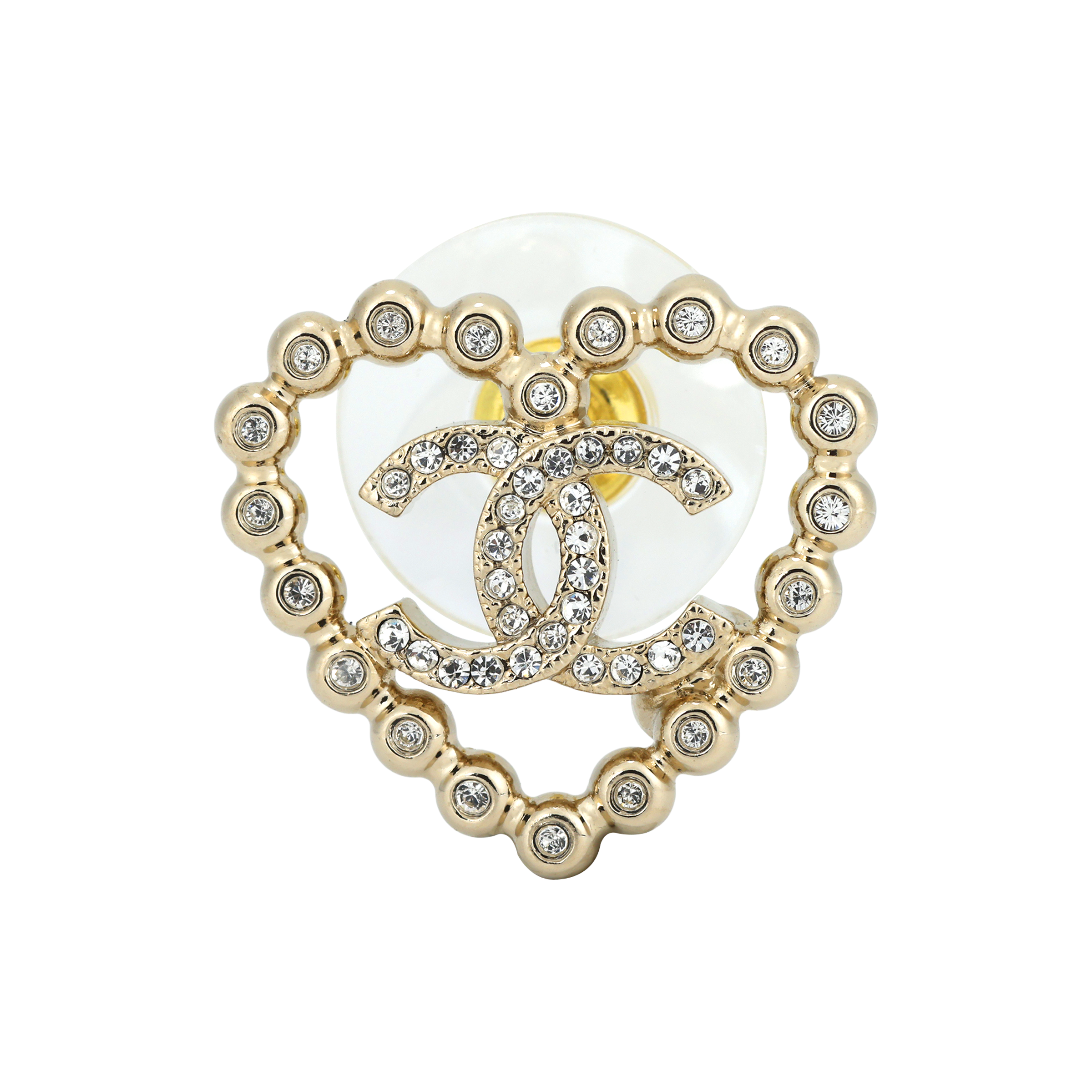 Серьги Chanel 【25P 】 - (золотые)