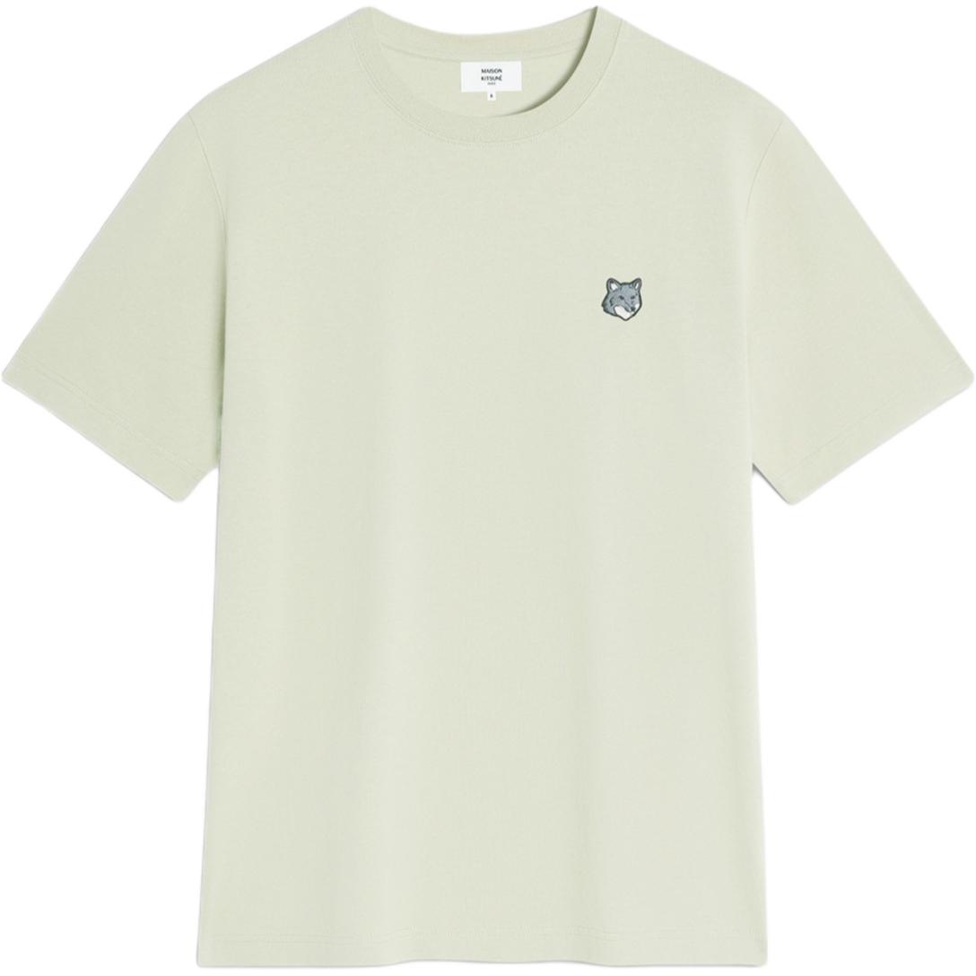 Мужская футболка Maison Kitsune Fox Head (белая)