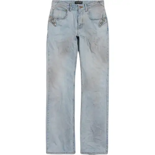 Balenciaga City Straight-Leg Jeans