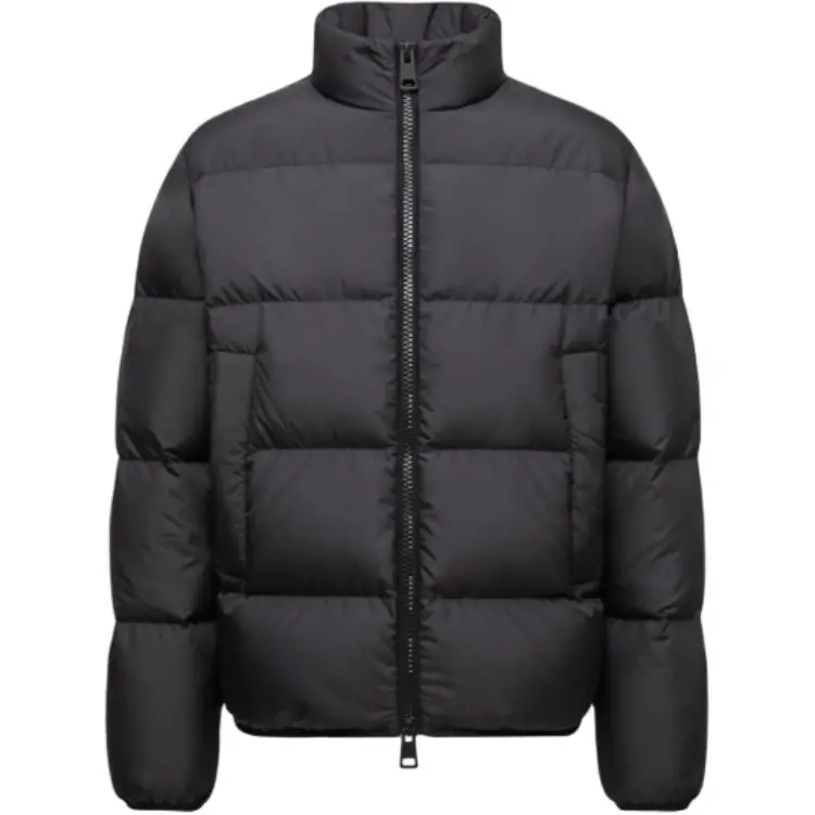 Moncler Down Jackets Men's Black Stand Collar Moderate