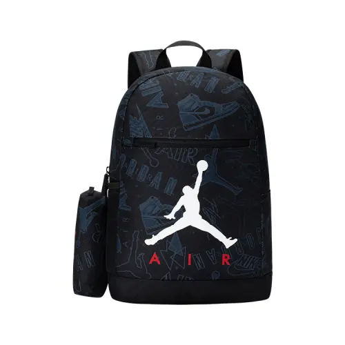 Jordan School Backpack Large With Pencil Case Dark Blue