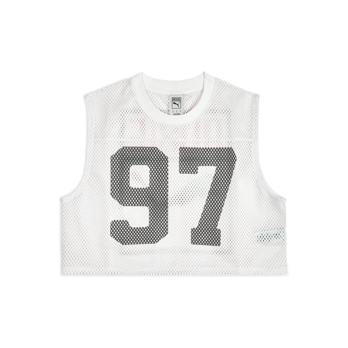PUMA X Rosé Mesh Top