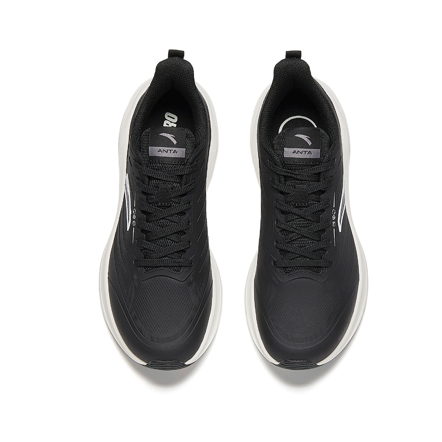 Anta Yunju Running Shoes Women’s Basic Black Ivory White